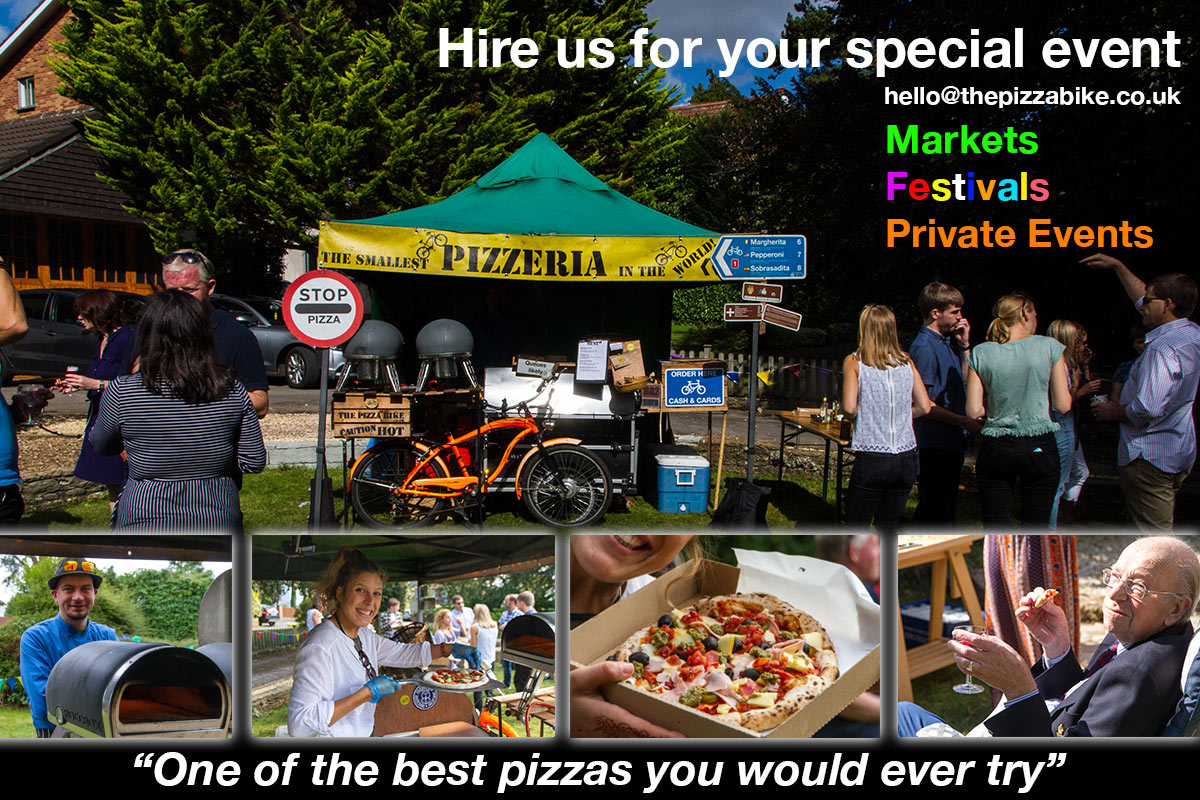 the pizza bike private events bath brstol